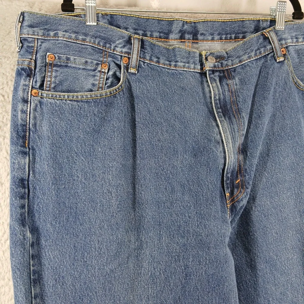 Levi's‎ 560 Jeans Men W46 L30 Blue Medium Wash Relaxed Tapered